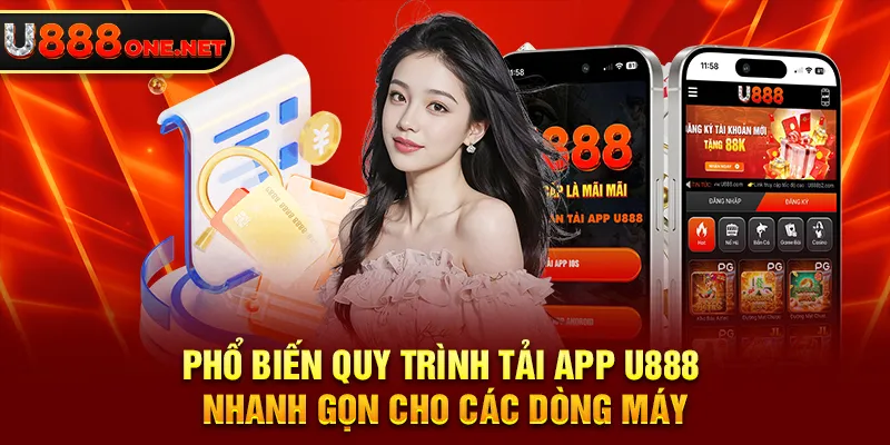 Phổ biến quy trình tải app U888 nhanh gọn cho các dòng máy